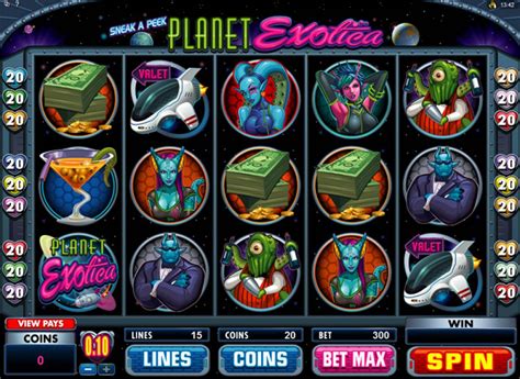 Sneak a Peek: Planet Exotica slot by Microgaming review play .